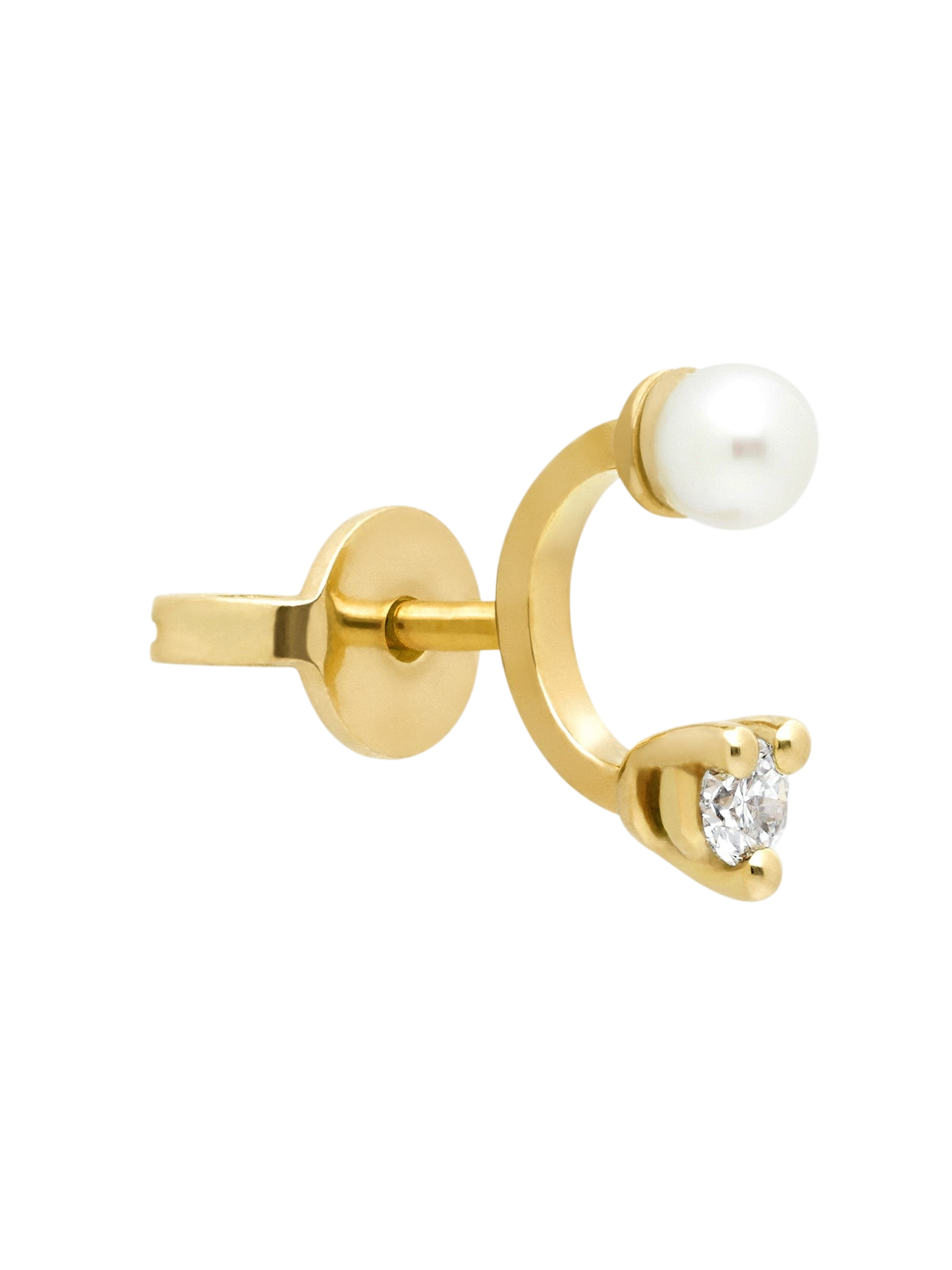 Micro piercing dots stud
